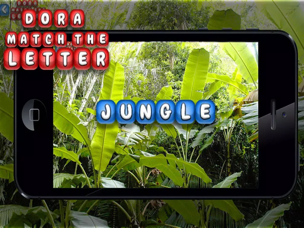 Screenshot di Dora Match The Letter. English alphabet letters and phonics matching game - HD iPad 