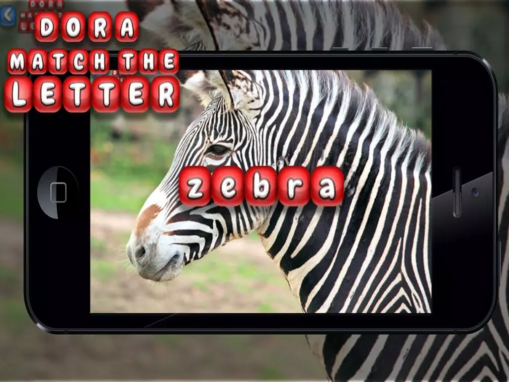 Screenshot di Dora Match The Letter. English alphabet letters and phonics matching game - HD iPad 