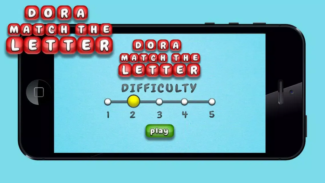 Screenshot di Dora Match The Letter. English alphabet letters and phonics matching game - HD