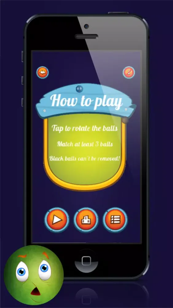 Taptap silly balls - Tap rapid to revolve balls, catch falling down ones and match them in an excellent 360 clockwise rotating game Screenshots