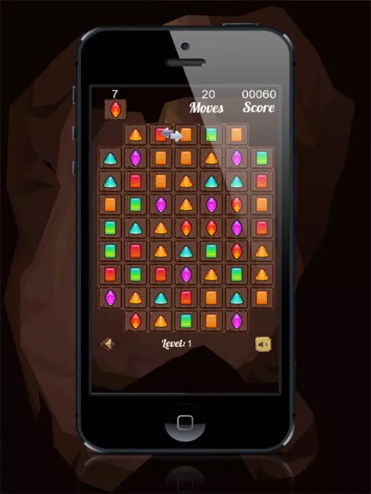 Viking Dwarf Gold - A match-3 gems adventure to Valhalla of a berserker warrior during viking age iPad  Screenshots