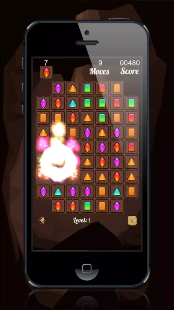 Viking Dwarf Gold - A match-3 gems adventure to Valhalla of a berserker warrior during viking age Screenshots