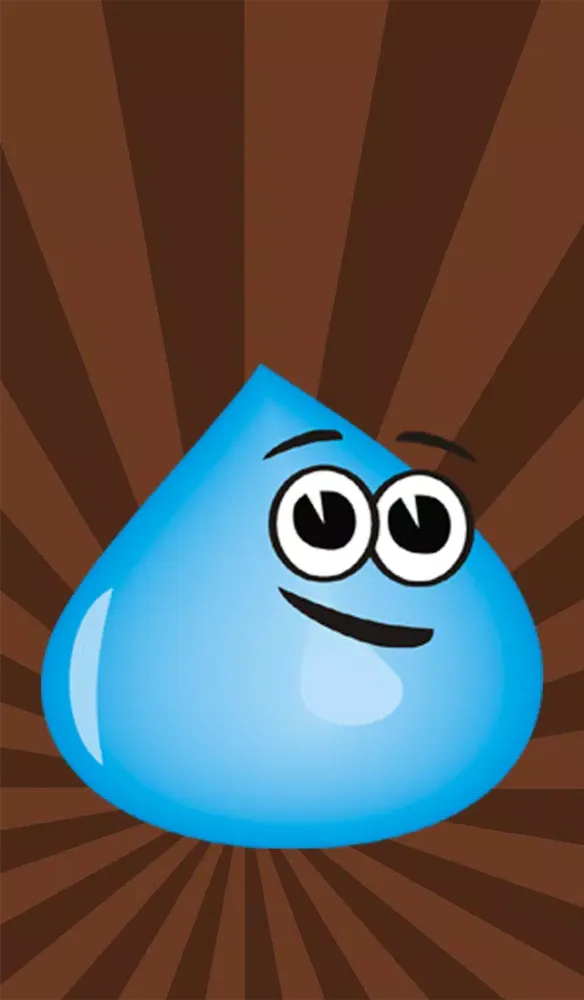 Ảnh chụp màn hình của WaterDrop Maze - Rescue waterdrop from flames and trapz without panic. A top free race against time and enemies labyrinth game for kids and adults.