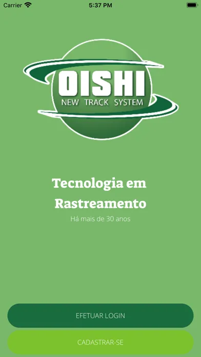 Oishi Rastreamento应用截图