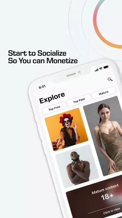 Kandiid - Socialize & Monetize スクリーンショット