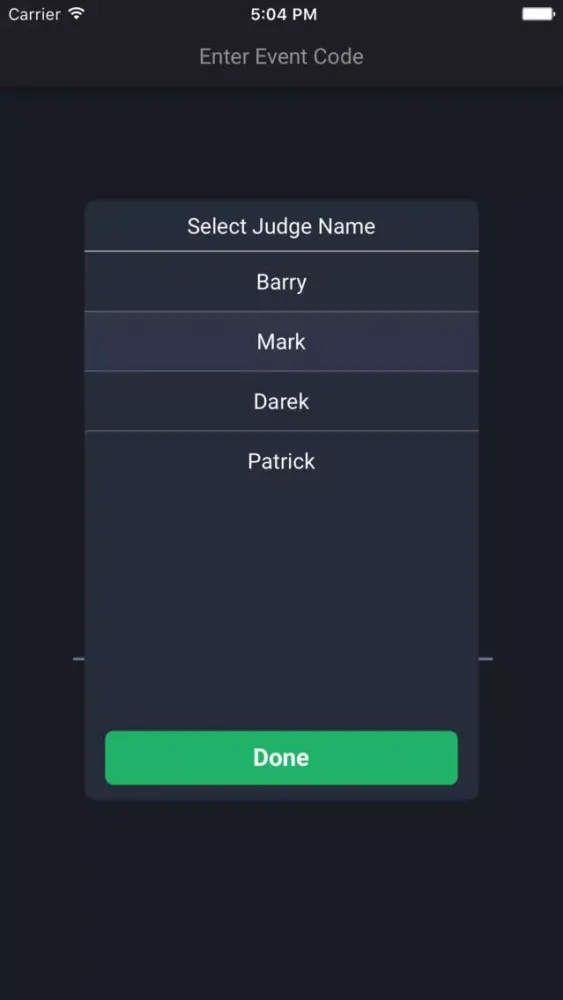 Tangkapan layar Rodeo Judge