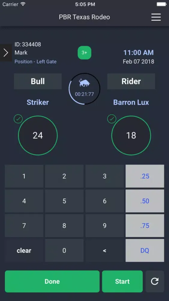 Tangkapan layar Rodeo Judge