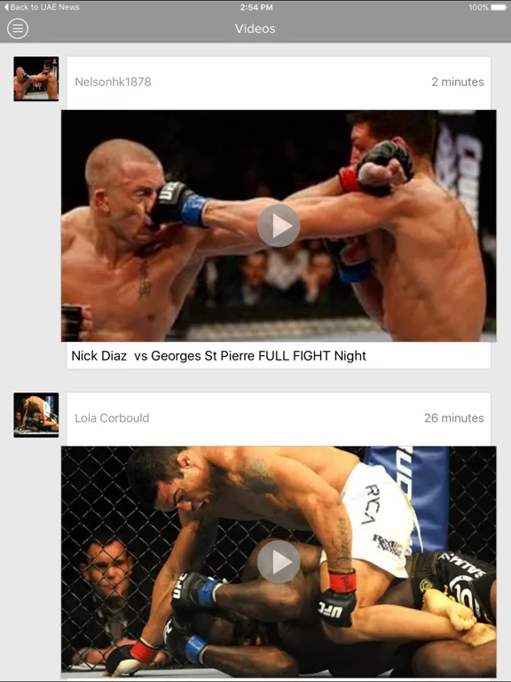 تصاویر MMA Unlimited iPad 
