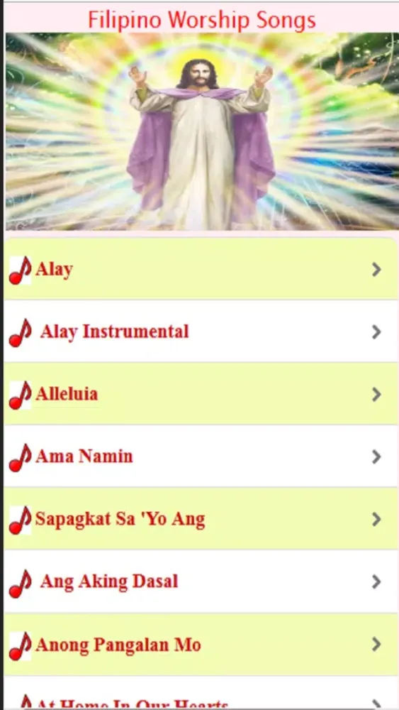 Filipino Catholic Praise & Worship Songs Screenshots