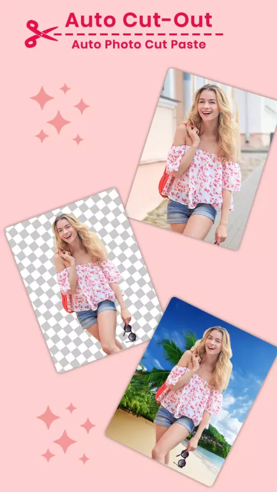 Скриншоты Auto Cut-Out - Auto Photo Cut Paste