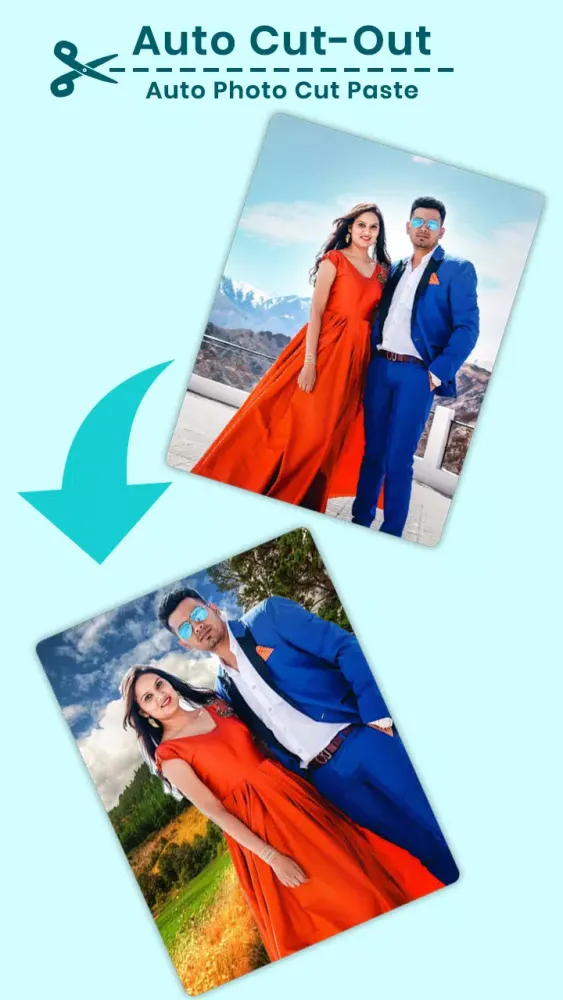 Скриншоты Auto Cut-Out - Auto Photo Cut Paste