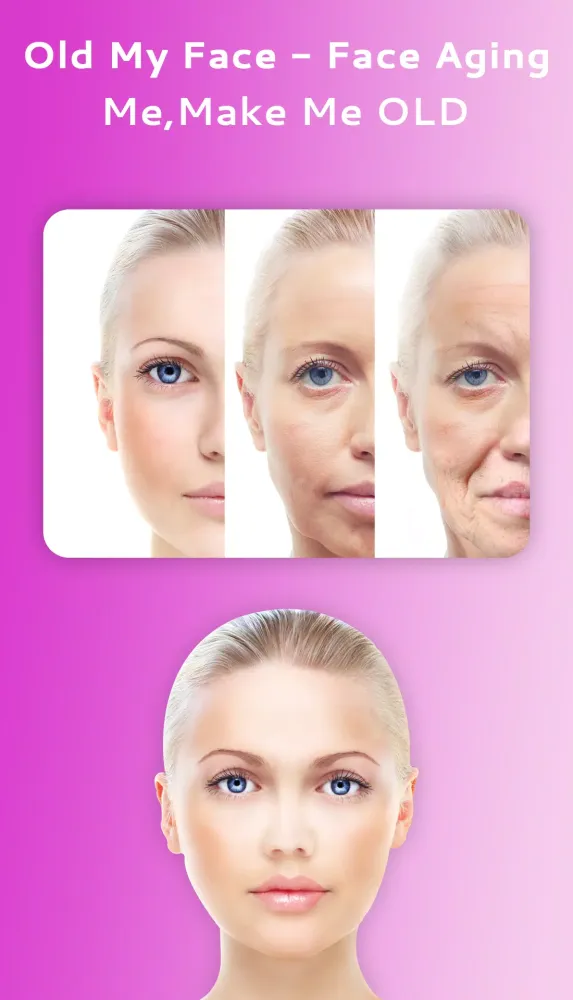 Old My Face - Face Aging Me, Make Me OLD Screenshots
