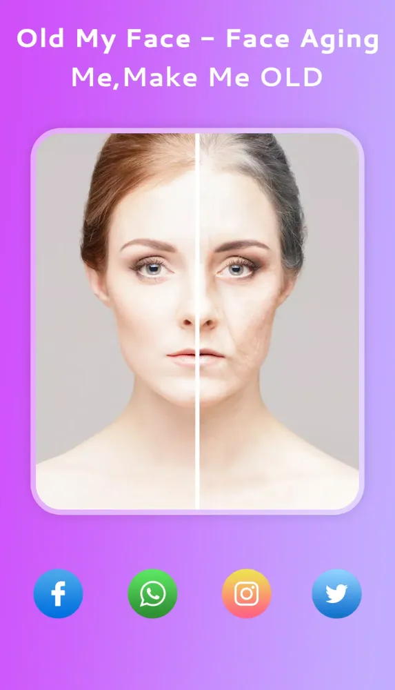 Old My Face - Face Aging Me, Make Me OLD Screenshots