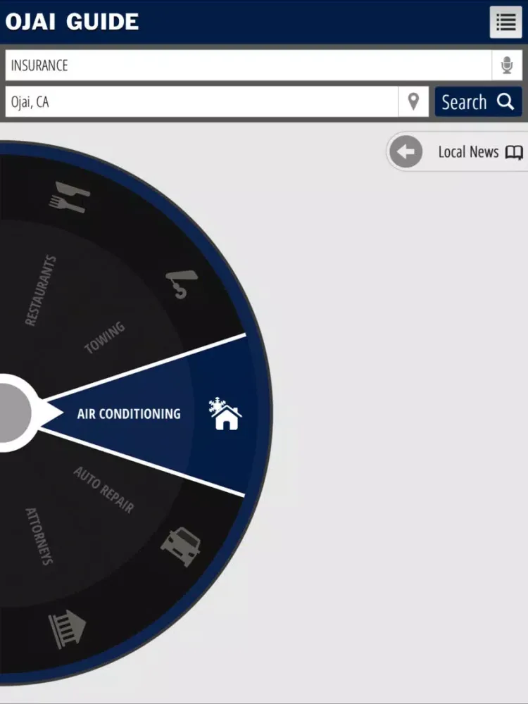 Ojai Guide iPad  Ekran Görüntüleri