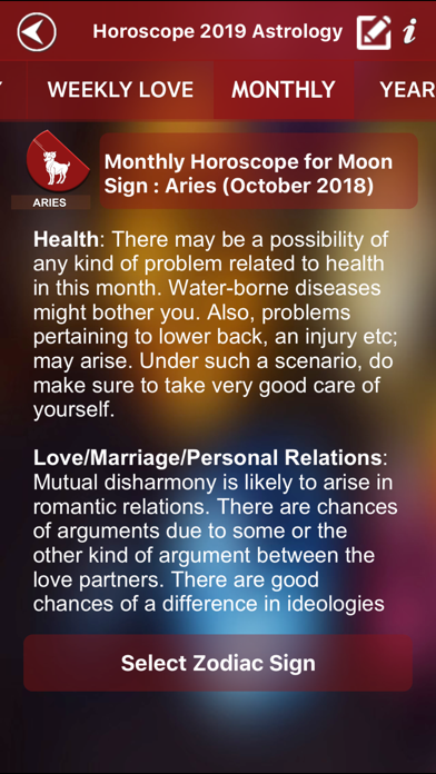 Horoscope 2019 Astrology 스크린샷
