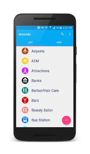 Arounda - Places Around Me應用截圖