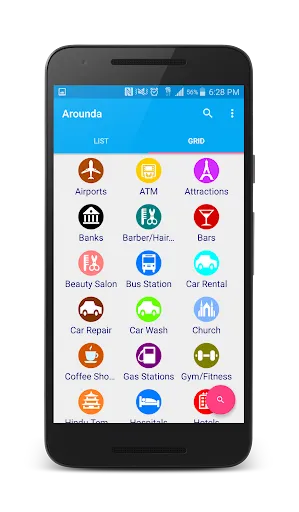 Arounda - Places Around Me應用截圖