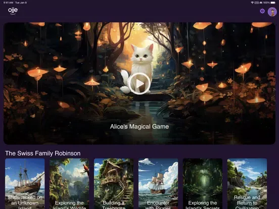 Скриншоты Ojje Personalized Stories iPad 