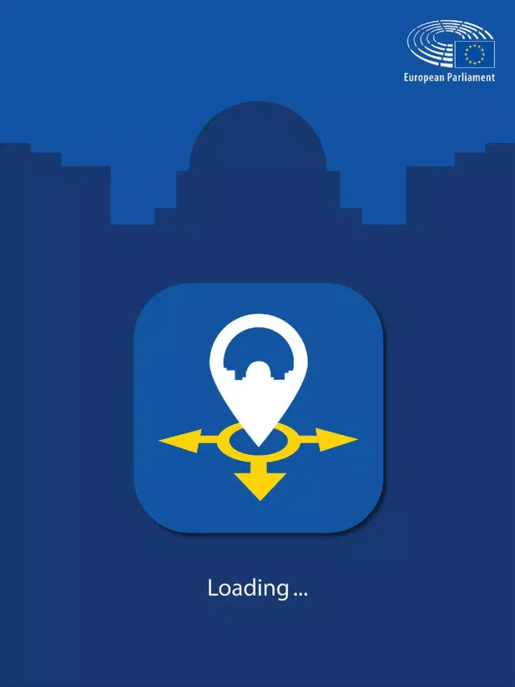 ภาพหน้าจอของ European Parliament Spotter iPad 