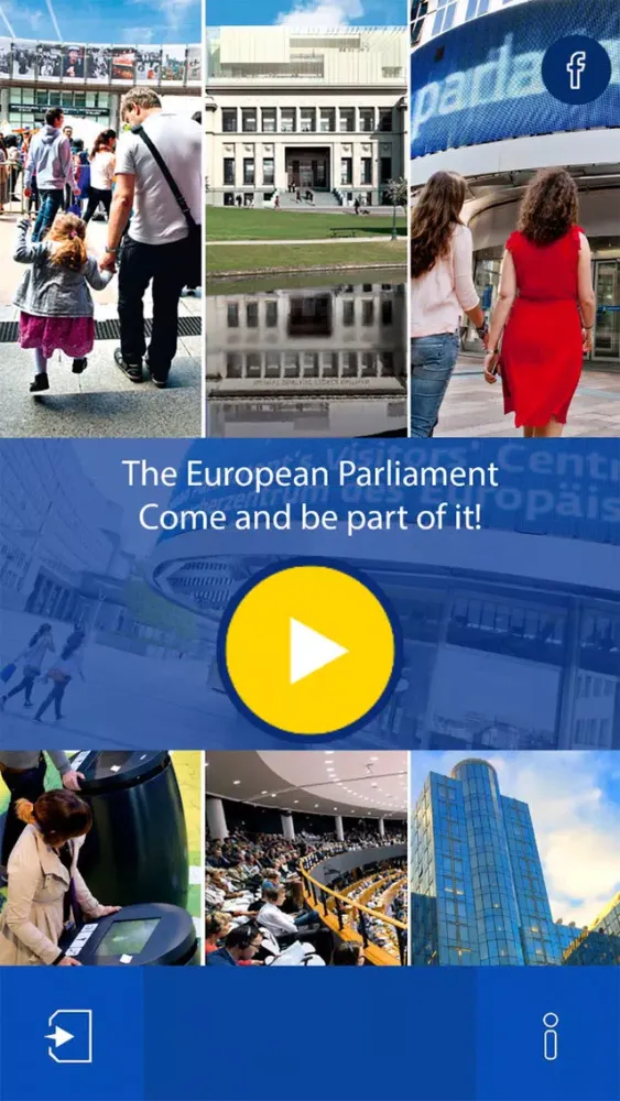 ภาพหน้าจอของ European Parliament Spotter