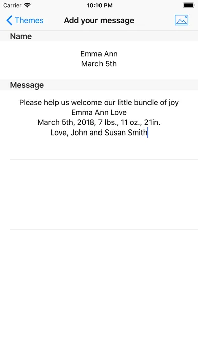 تصاویر Baby Arrival Cards