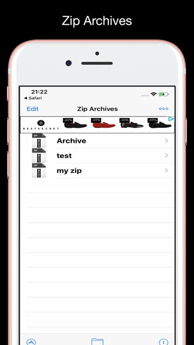 Zrzuty ekranu Zip Viewer - Unzip and Archive