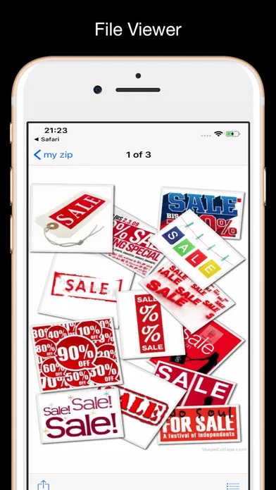 Zrzuty ekranu Zip Viewer - Unzip and Archive