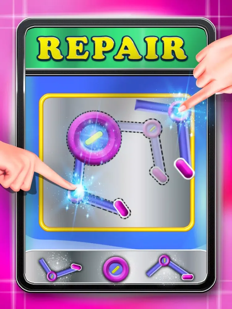 Capturas de pantalla de Fidget Spinner Toy Machine iPad 