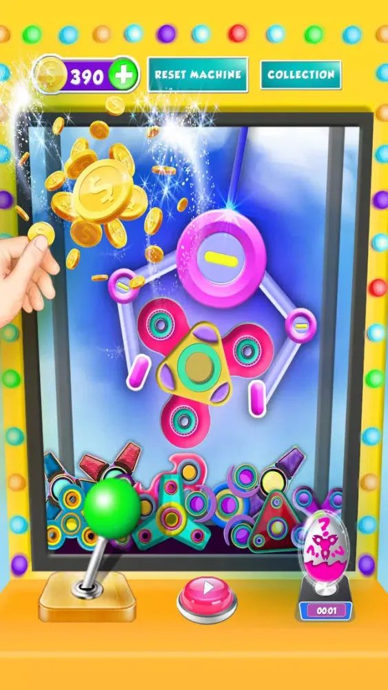 Capturas de pantalla de Fidget Spinner Toy Machine