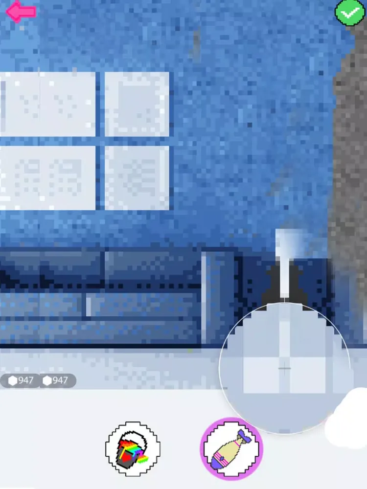 Capturas de pantalla de Pixel Art Color Sandbox iPad 