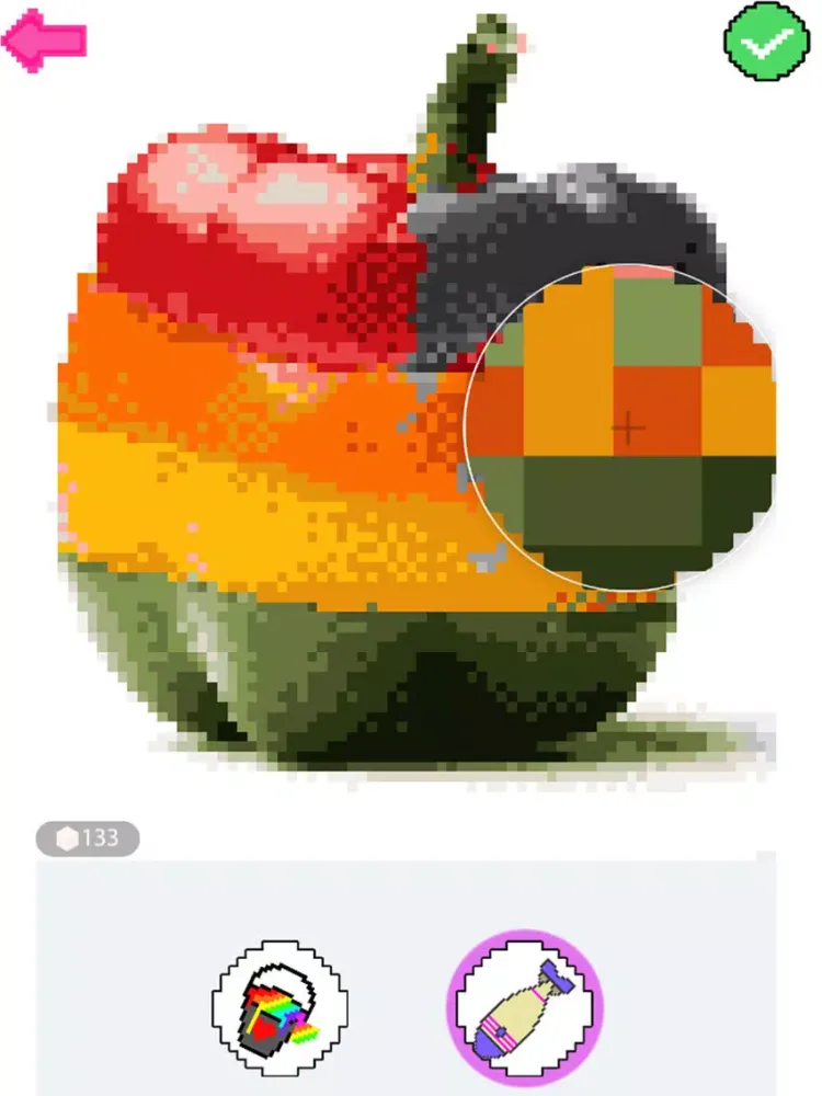 Capturas de pantalla de Pixel Art Color Sandbox iPad 