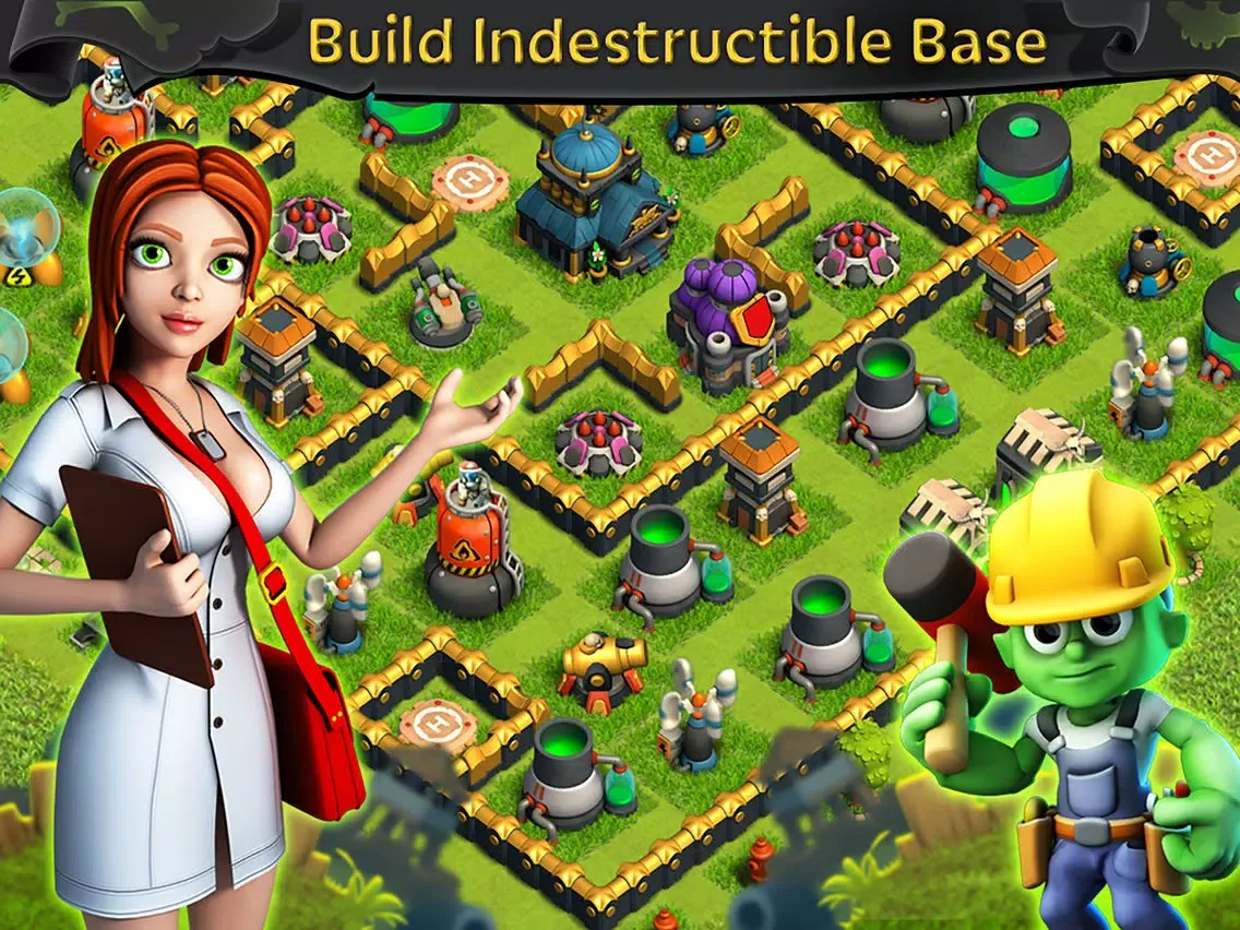 Battle of Zombies free MMO RTS iPad  স্ক্রিনশট
