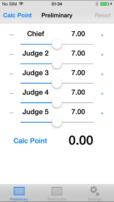 Captures d'écran de Kata Calc