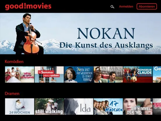 Скриншоты good!movies Channel iPad 