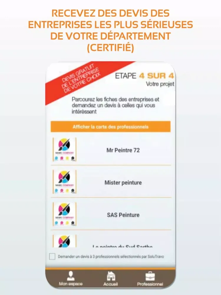 Zrzuty ekranu Solutravo iPad 