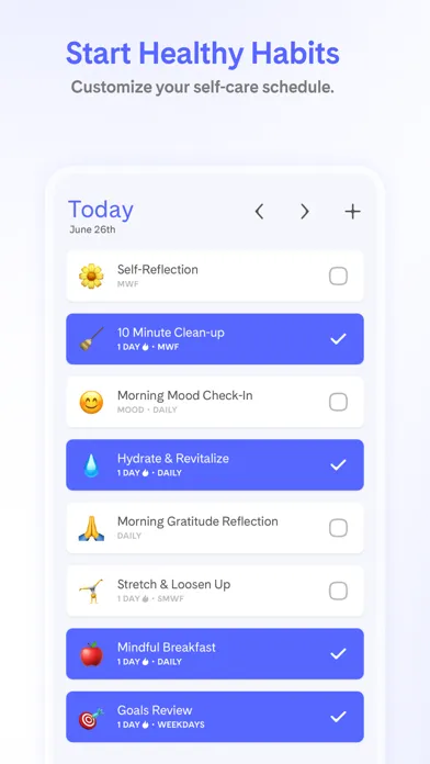 Okay Inside: Habits & Routines স্ক্রিনশট