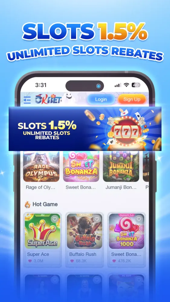 Captures d'écran de OKBet Sportsbook
