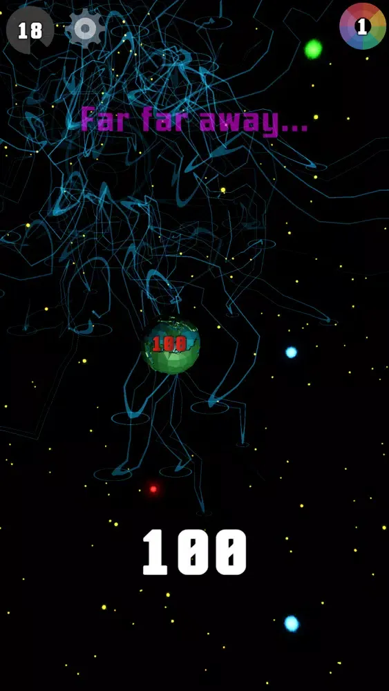Capturas de tela do Fleeing Planet