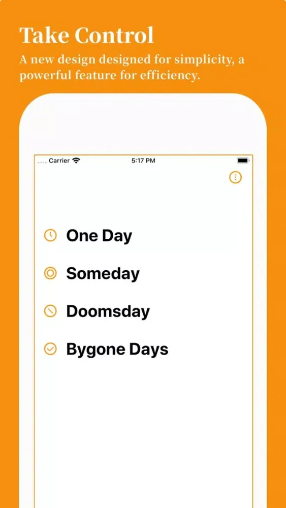 Ảnh chụp màn hình của Tododay: Reminders,Tasks,List