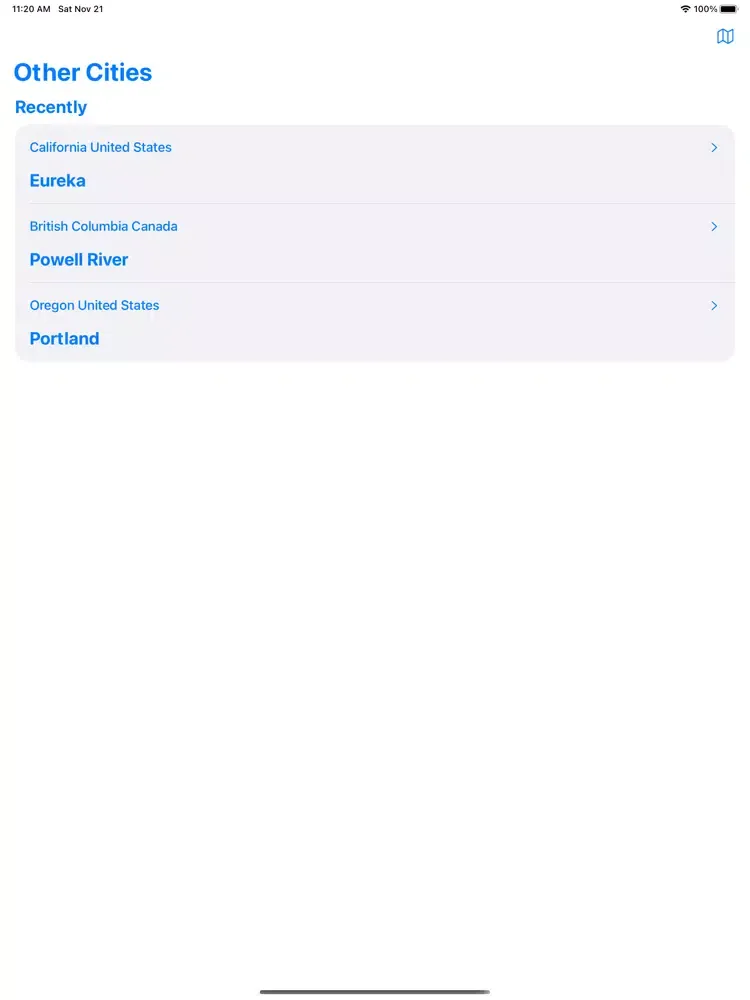 Capturas de pantalla de Good Weather: Forecast iPad 