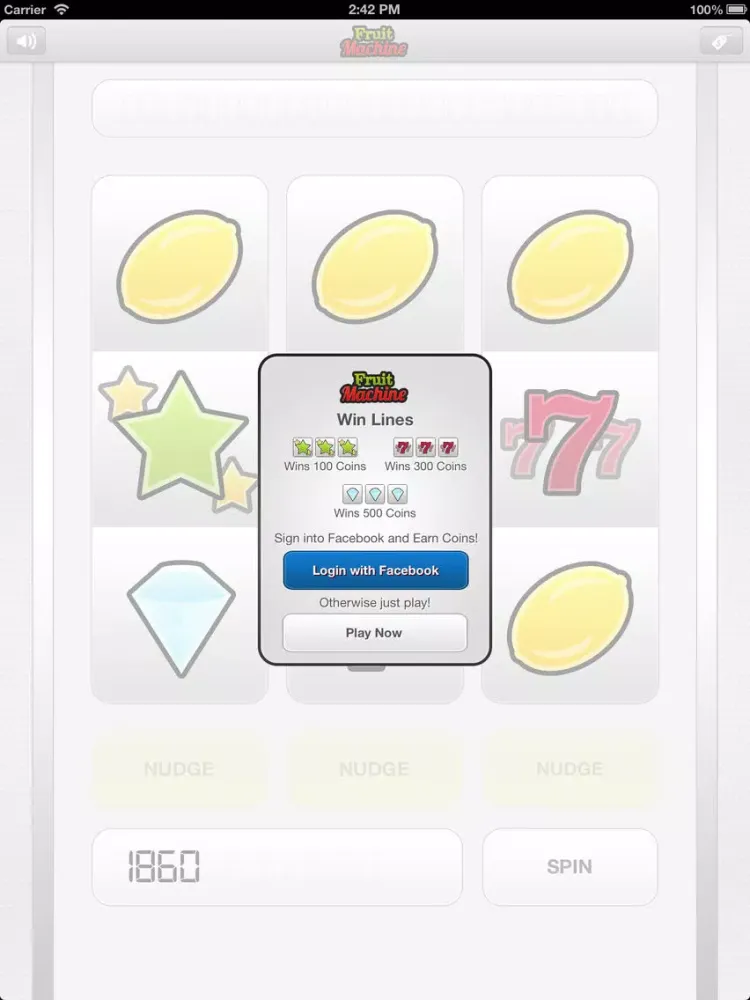 Fruit Machine iPad 应用截图