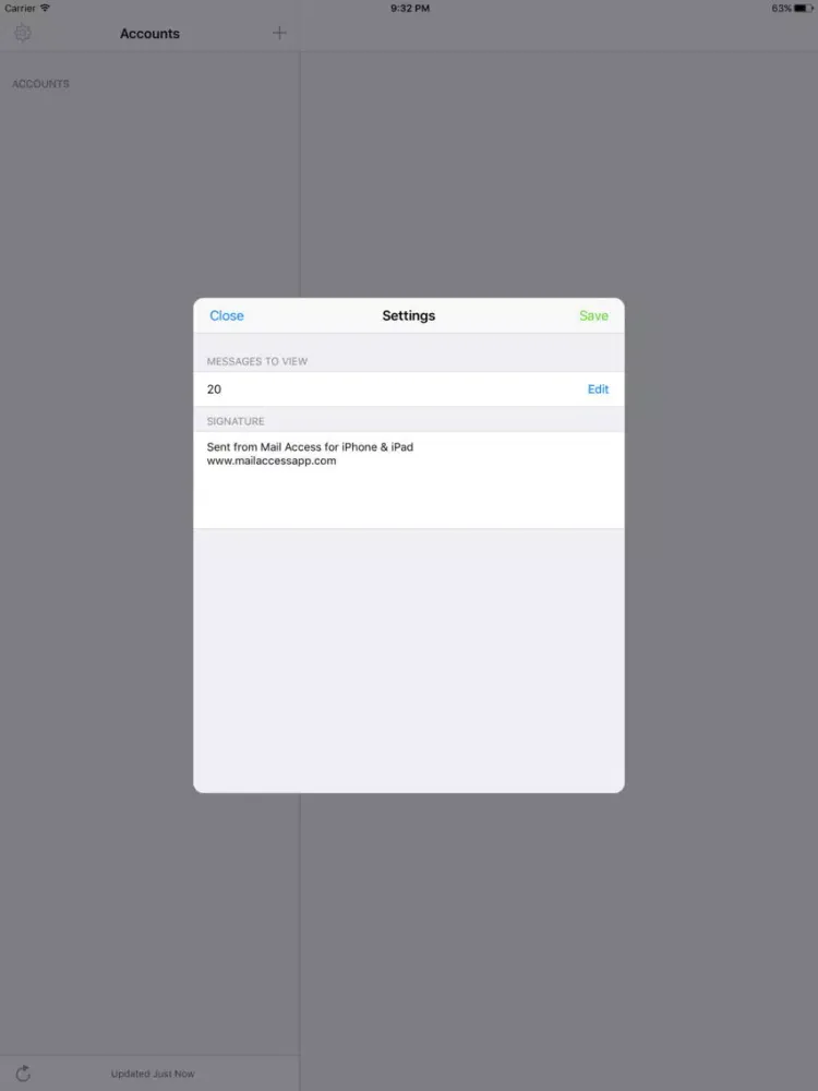Mail Access for Outlook.com and Exchange - Pro iPad  سکرین شاٹس