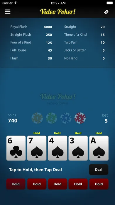 Poker! स्क्रीनशॉट