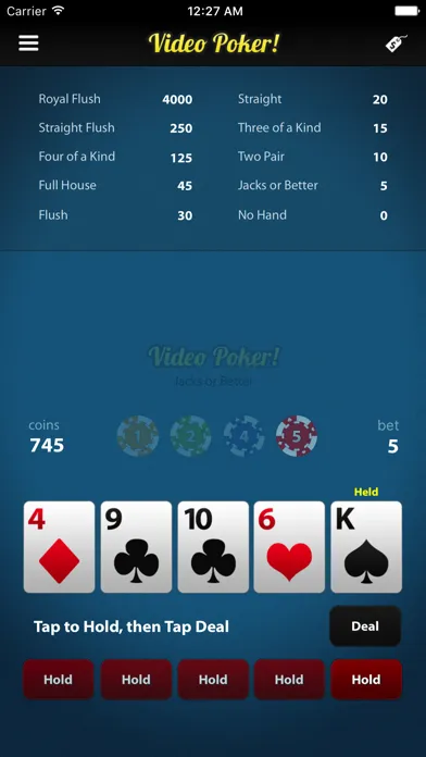 Poker! स्क्रीनशॉट