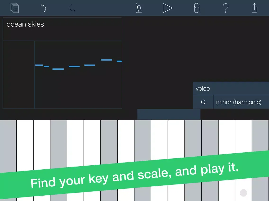 VCVCBC Songwriting Studio iPad  स्क्रीनशॉट