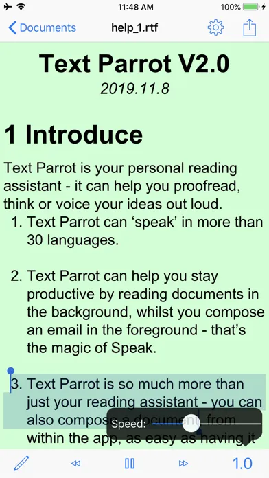 Text Parrot Screenshots