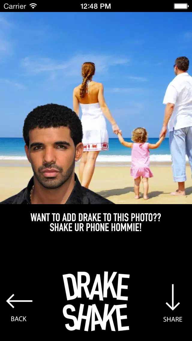 Tangkapan layar Drake Shake