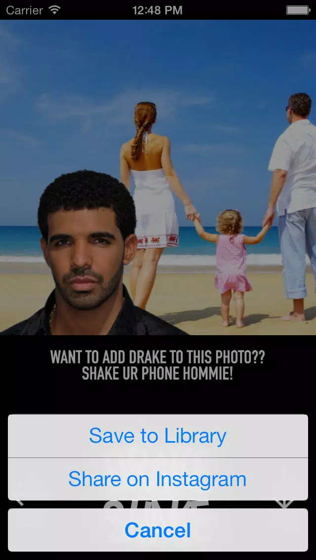 Tangkapan layar Drake Shake