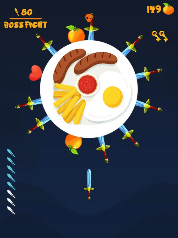 Captures d'écran de Knife Shooter: Hit Challenge iPad 