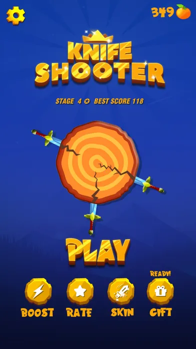 Captures d'écran de Knife Shooter: Hit Challenge